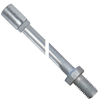 ANCHOR ROD AND COUPLING NUT ASSEMBLIES FOR HELICAL HUB ANCHORS
