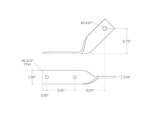 S CORNER BRACKET