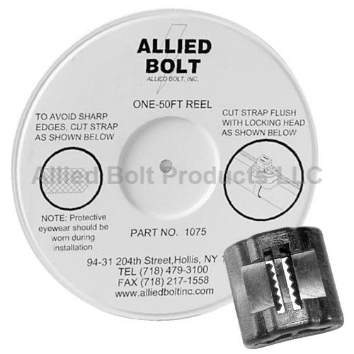 ABSTRAP KIT ASSEMBLY (10) 50` REEL & (300) BUCKLE