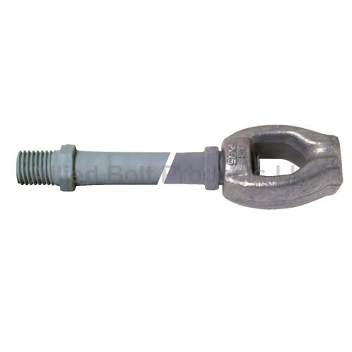 3/4" X 3-1/2' ANCHOR ROD WITH ASSEMBLED SINGLE EYE NUT